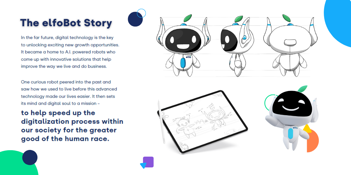 The mascot backstory is key for customers to better understand a brand in order to make the right decision.